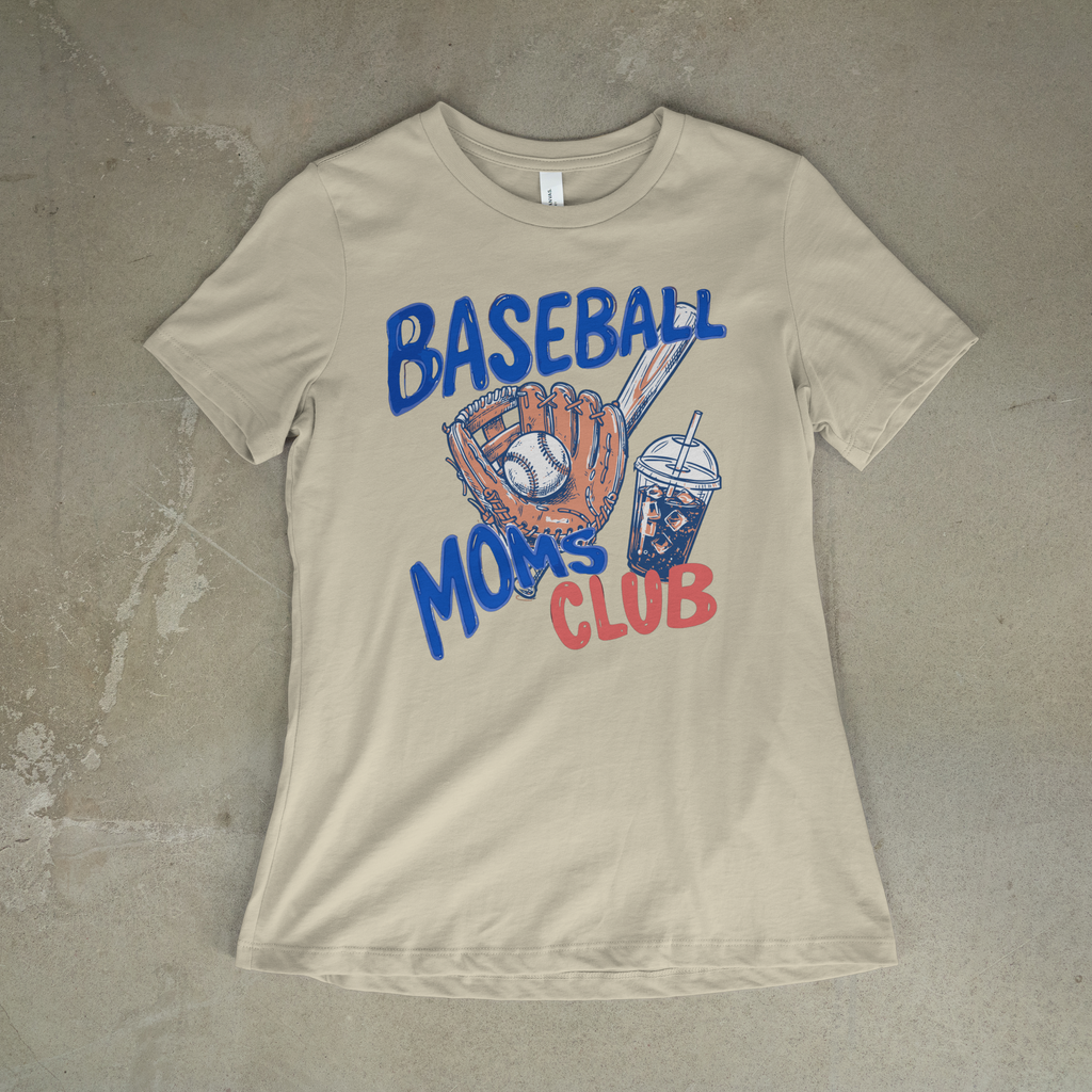 Baseball Moms Club Tee