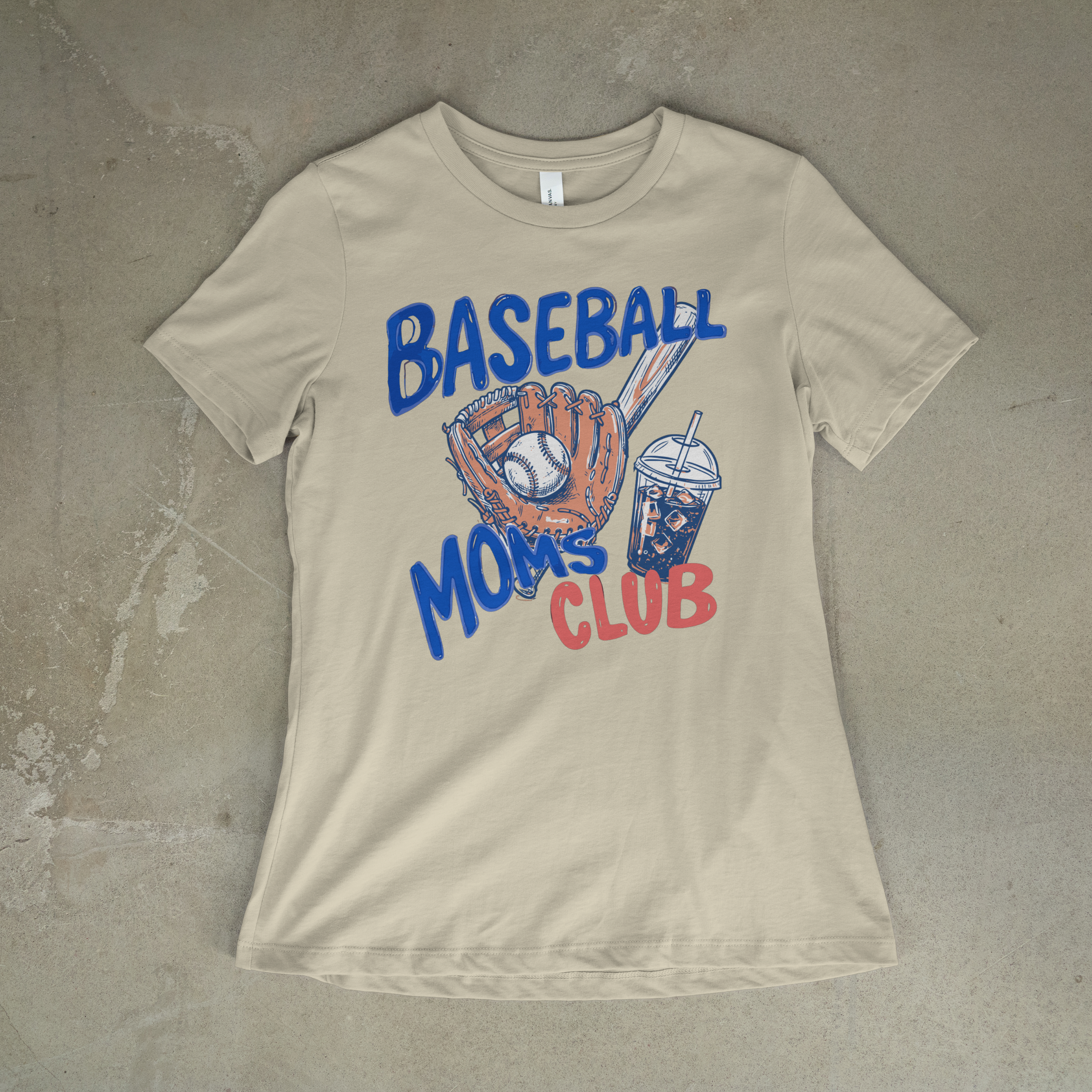 Baseball Moms Club Tee