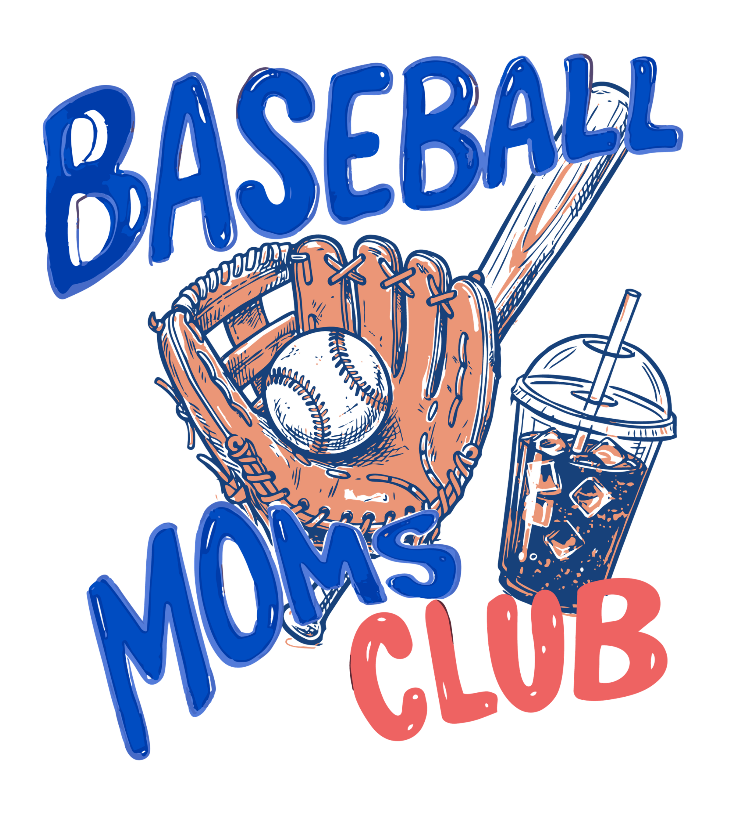 Baseball Moms Club Tee