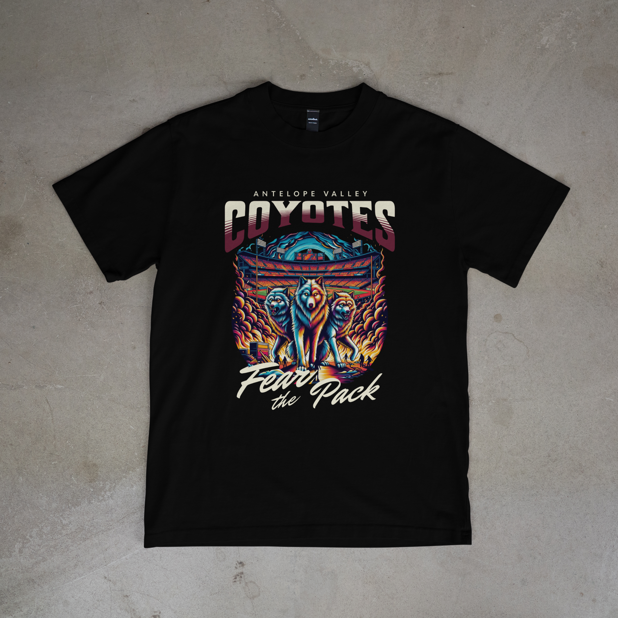 AV Coyotes – Fear the Pack Tee
