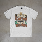 Half Coffee Half Teacher Tee