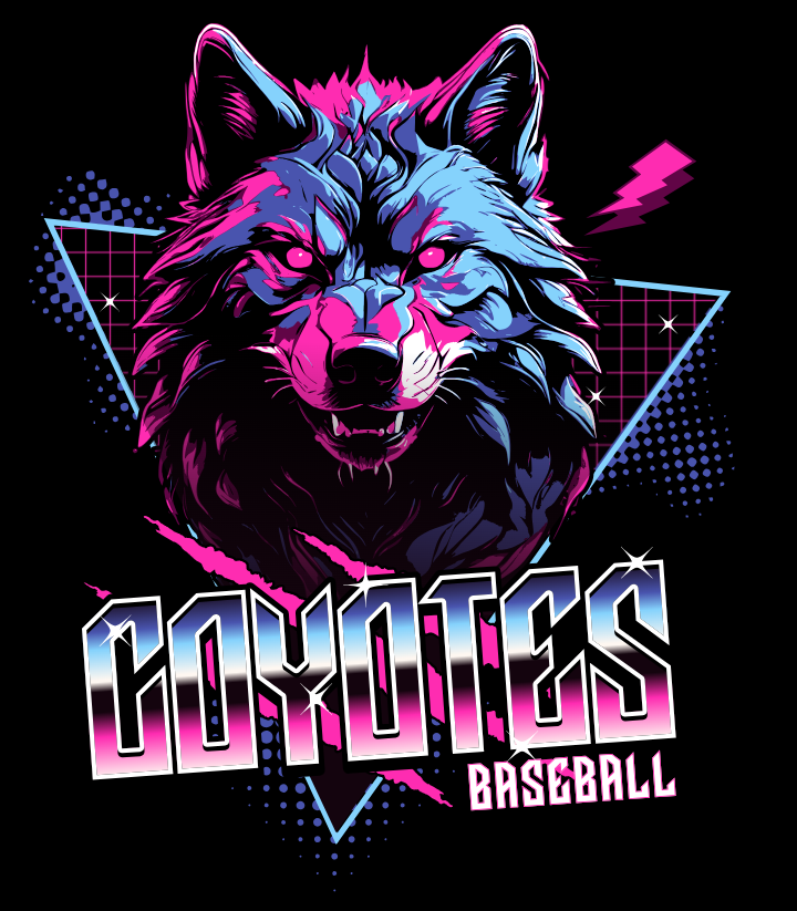 AV Coyotes - Neon Coyote Tee