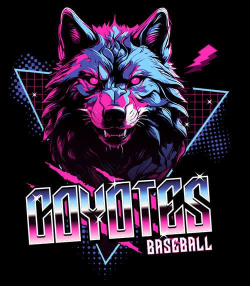 AV Coyotes - Neon Coyote Tee